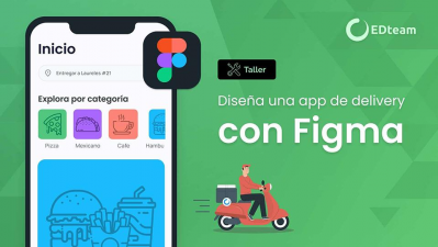 Diseña una app de delivery con Figma
